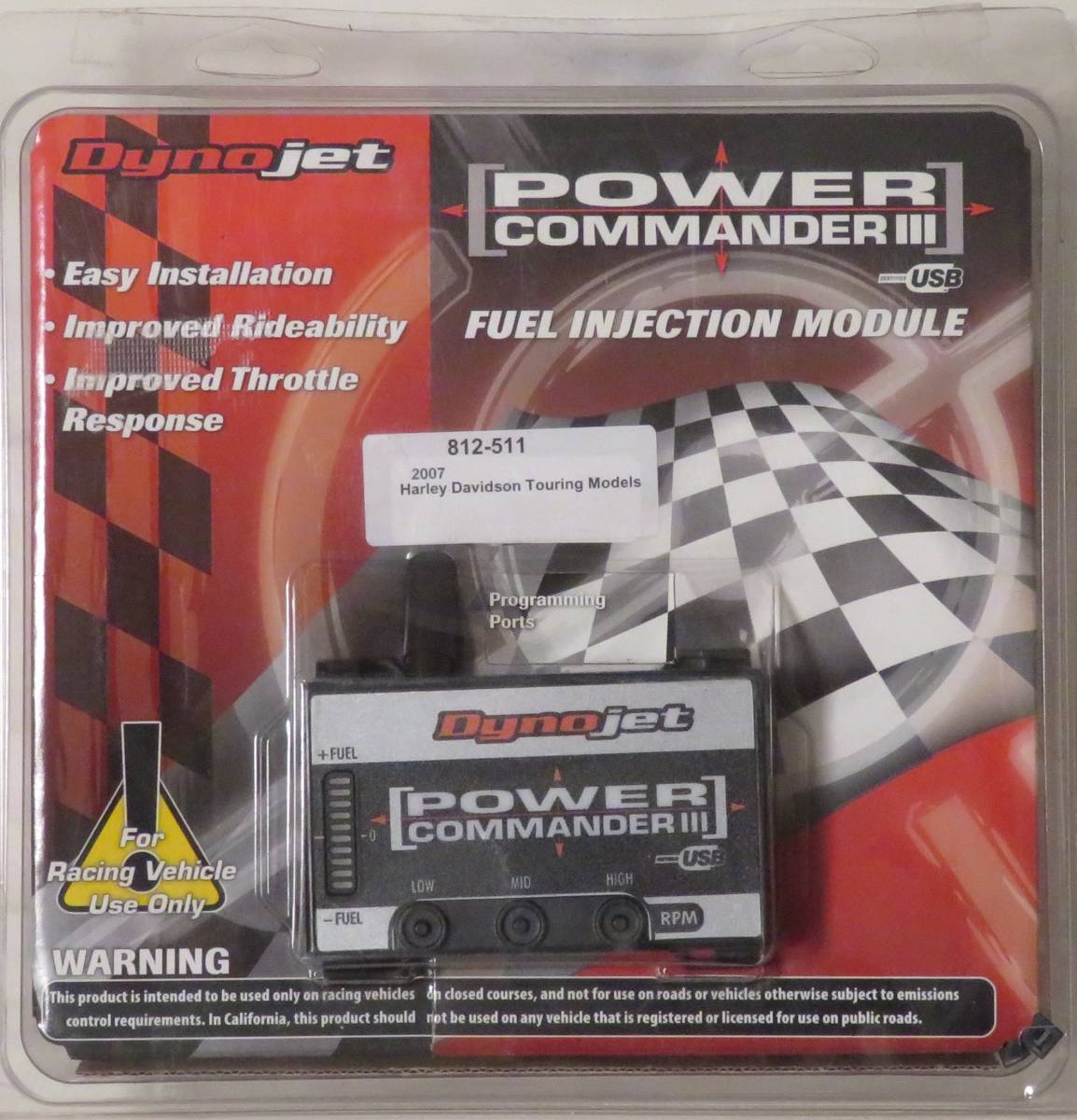 ダイノジェット パワーコマンダー ハーレー ツーリング POWER COMMANDER III USB FOR HARLEY-DAVIDSON TOURING 2007 812-511 新品 同梱不可_画像1