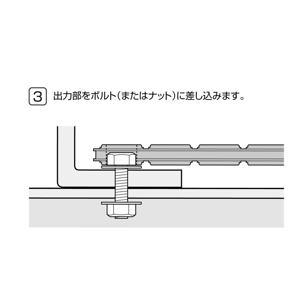 兼古製作所 Anex アネックス オフセット アダプター ロング タイプ 32mm AOA-32L Cチャン などの 狭い 箇所 や際の ボルト 締め_オフセットアダプターロング 32mm AOA-32L