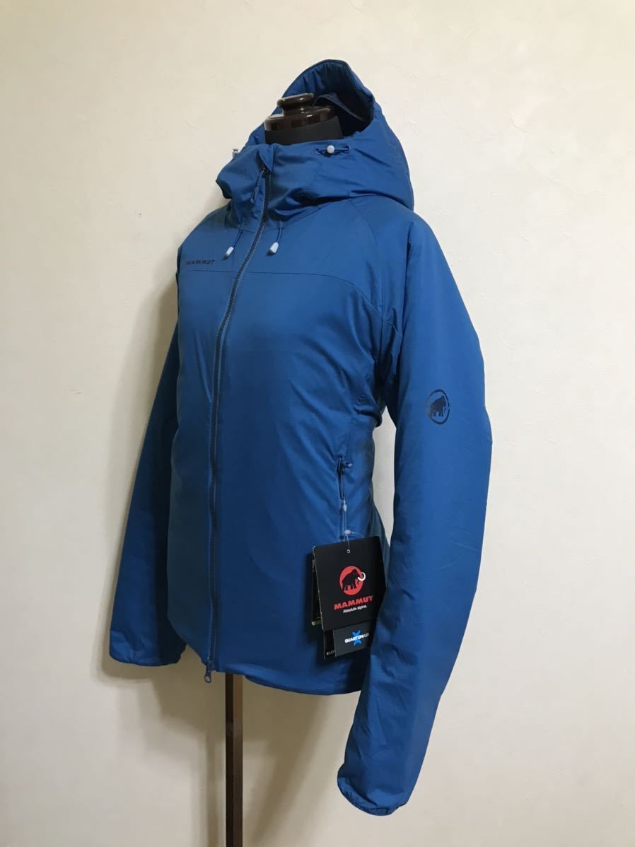 [ new goods ] MAMMUT Mammut outdoor lady's middle cotton plant Zip parka jacket PERTEX mountain climbing protection against cold nylon Japan size L long sleeve 165/92A