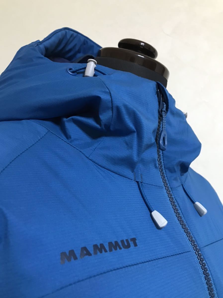 [ new goods ] MAMMUT Mammut outdoor lady's middle cotton plant Zip parka jacket PERTEX mountain climbing protection against cold nylon Japan size L long sleeve 165/92A