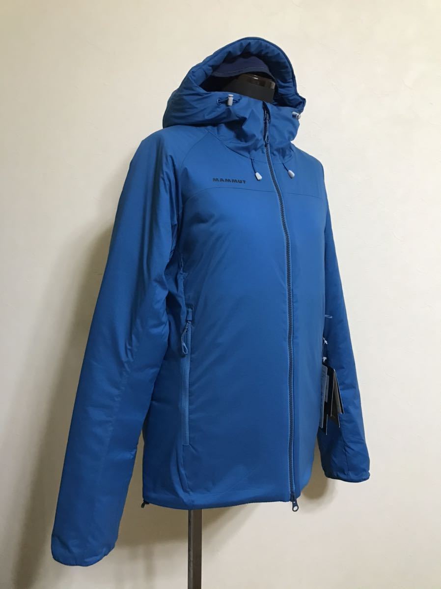 [ new goods ] MAMMUT Mammut outdoor lady's middle cotton plant Zip parka jacket PERTEX mountain climbing protection against cold nylon Japan size L long sleeve 165/92A