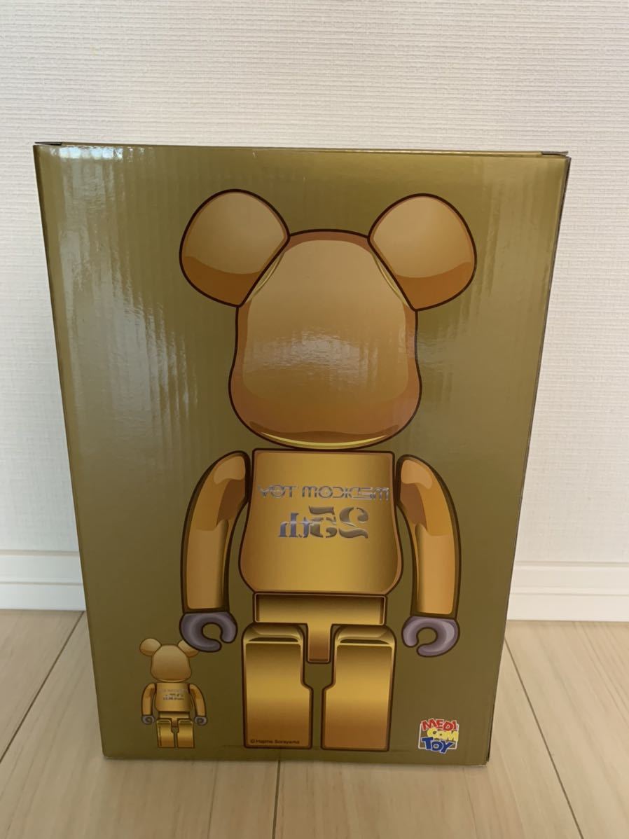 BE@RBRICK MEDICOM TOY 25th Anniversary Model100％ 400％ 空山基_画像2