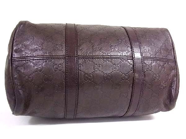 1円 GUCCI グッチ 193603 214397 シマ レザー G金具 ハンドバッグ 1円 GUCCI グッチ 193603 214397 シマ レザー G金具 ハンドバッグ