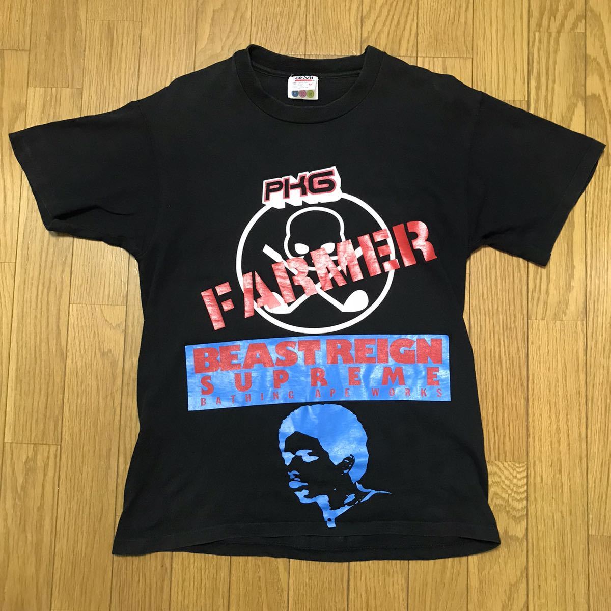Yahoo!オークション - PKG TOUR TEE A BATHING APE UN...