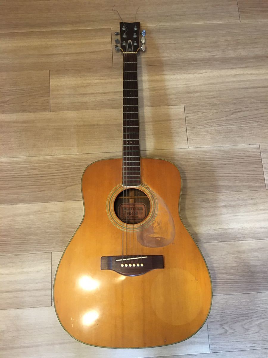 ヤフオク! - ヤマハ YAMAHA FG-350 赤ラベル アコースティ...