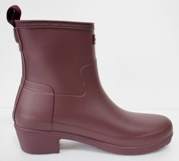  regular price 18000 new goods genuine article HUNTER shoes li fine draw heel ankle boots WFS2014RMA Hunter JP22 UK3 US5 EU36 No.128~129