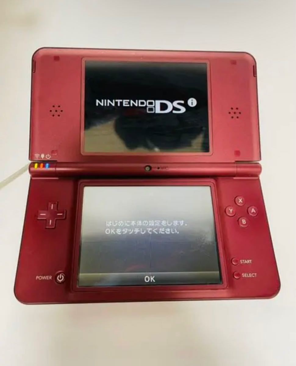 NINTENDO DS ニンテントー DSi LL ワインレッド　動作確認済み