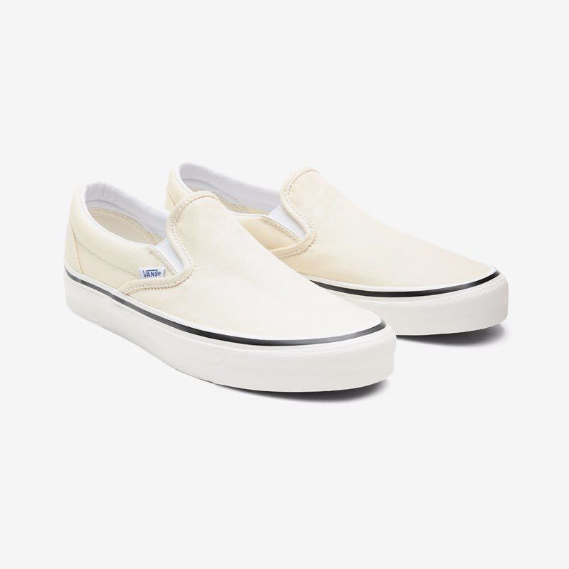 【新品】28.0cm VANSバンズSLIP ON 98 DXスリッポン OGホワイト US10 新品未使用 白