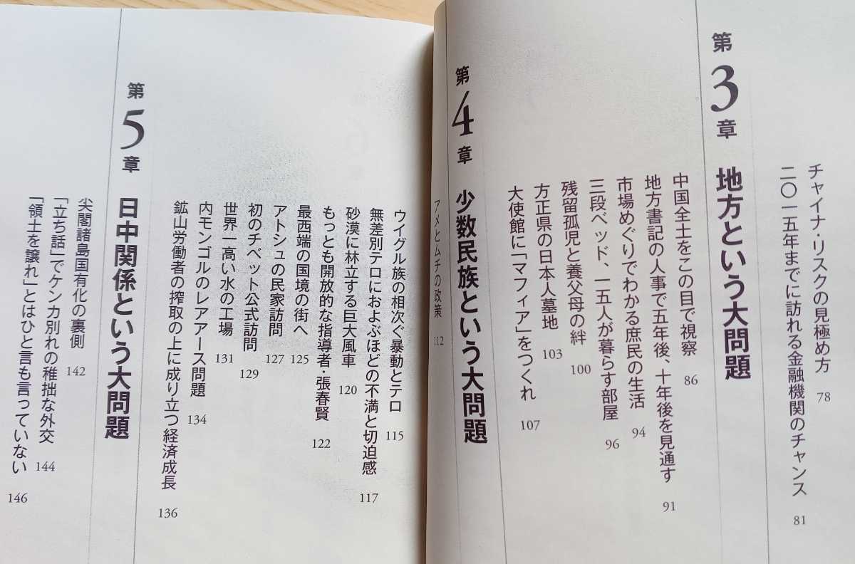 中国の大問題 丹羽宇一郎 2014年7月25日第1版第4刷 PHP新書 254ページ_画像3