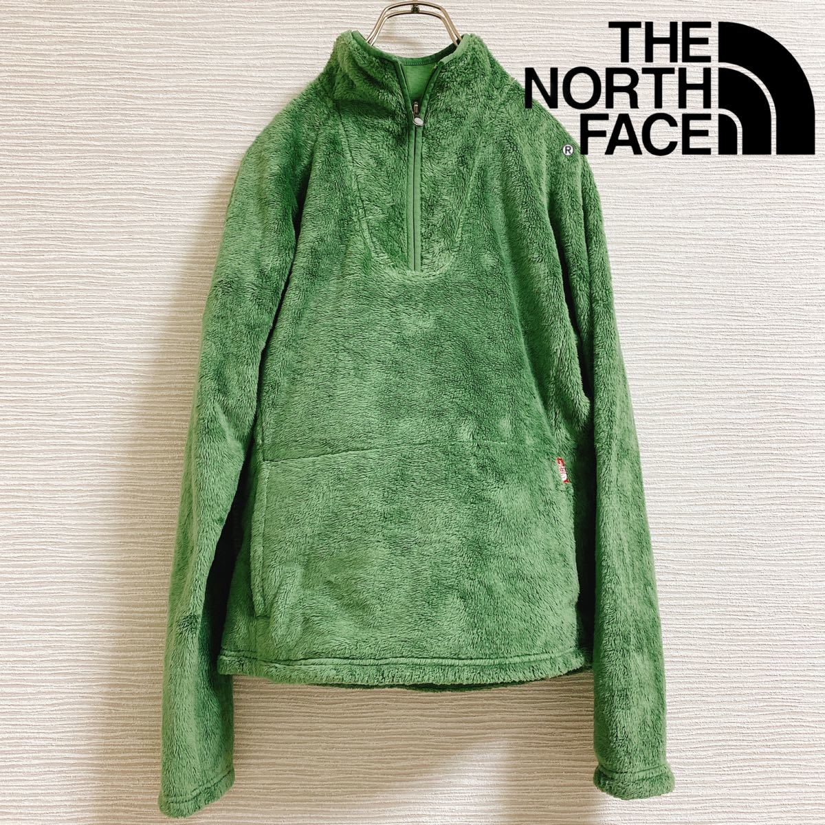 希少カラーノースフェイス　ボアフリース日本未発売 プルオーバーパーカー フリースジャケットTHE NORTH FACEポーラテック