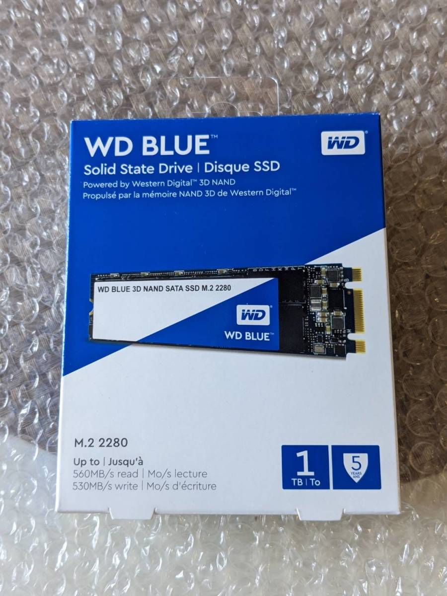 ウエスタンデジタル Western Digital WDS100T2B0B [WD BLUE M.2 1TB SSD]_画像1
