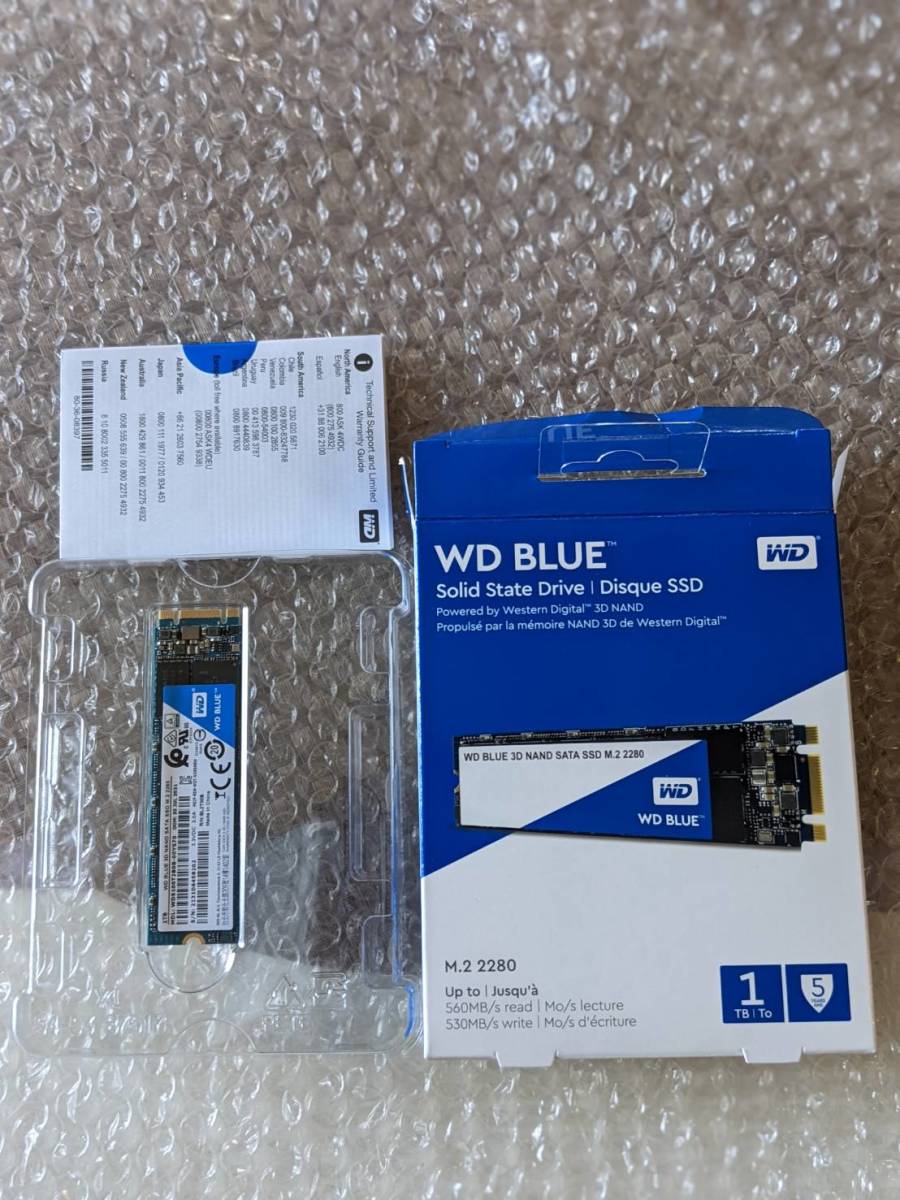 ウエスタンデジタル Western Digital WDS100T2B0B [WD BLUE M.2 1TB SSD]_画像2