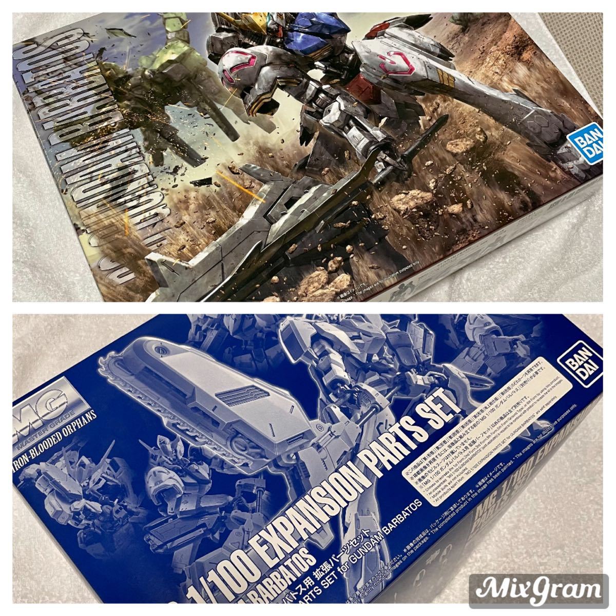 1円～MG 1/100 ガンダムバルバトス用 MG 1/100 ガンダムバルバトス用 拡張パーツセット 2点セット_画像1