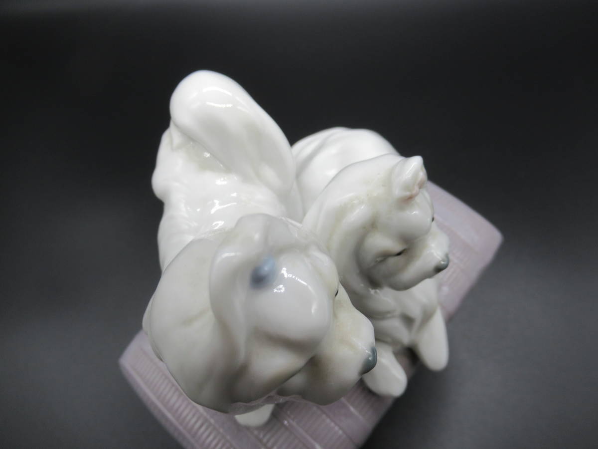 最新のデザイン 良質 リヤドロ 犬 LLADRO マルチーズ 【絶版品
