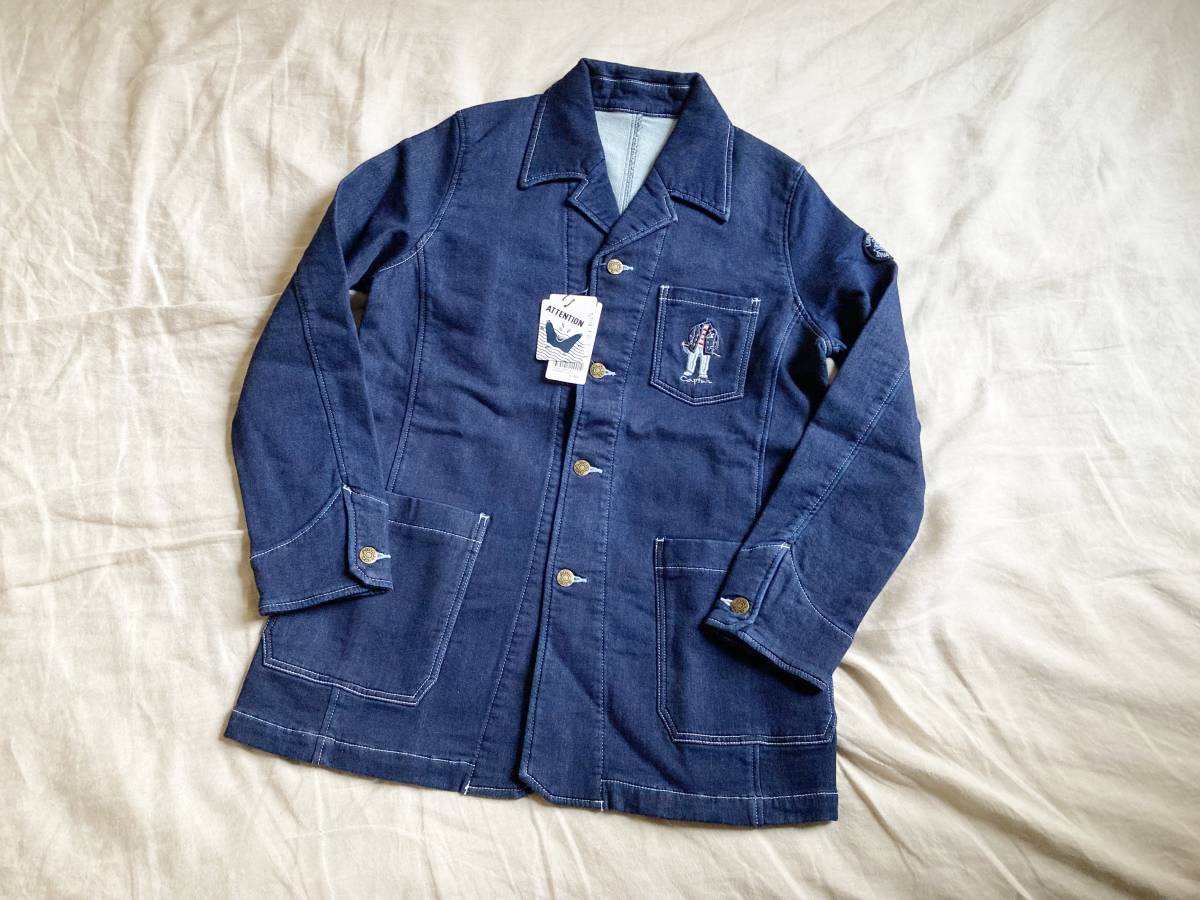 新品 限定 シナコバ SINA COVA インディゴ染め ホリデージャケット