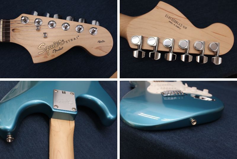 ○【現状渡し品】フェンダー/Fender Squier（スクワイヤ）ストラトキャスター エレキギター ケース付き Affinity Series Stratocaster_画像3