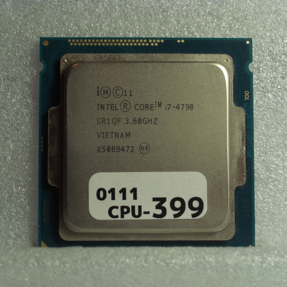 0111CPU-398-402☆抜取り品☆ intel CORE i7-4790 (3.6GHz)【5個セット