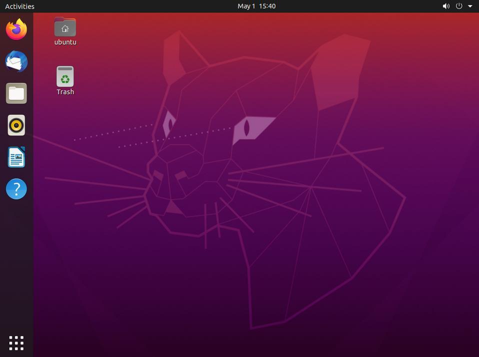 Linux OS Ubuntu Desktop LTS 現品 20.04 当季大流行 24 インストールROM