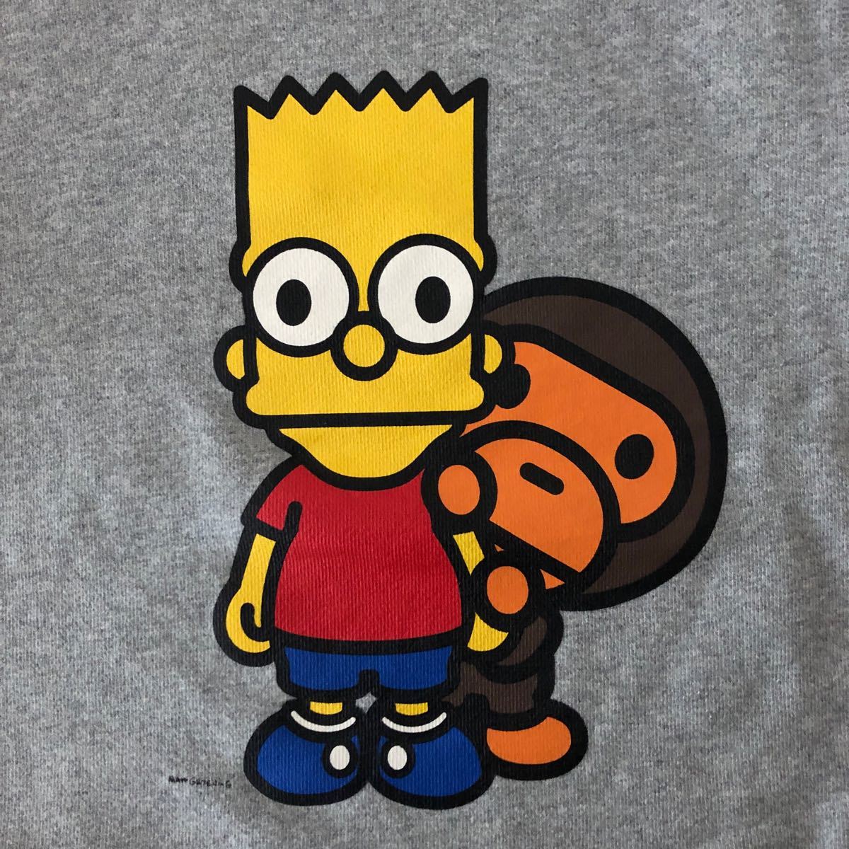 A BATHING APE シンプソンズ トレーナー コラボ BAPE マイロ レア