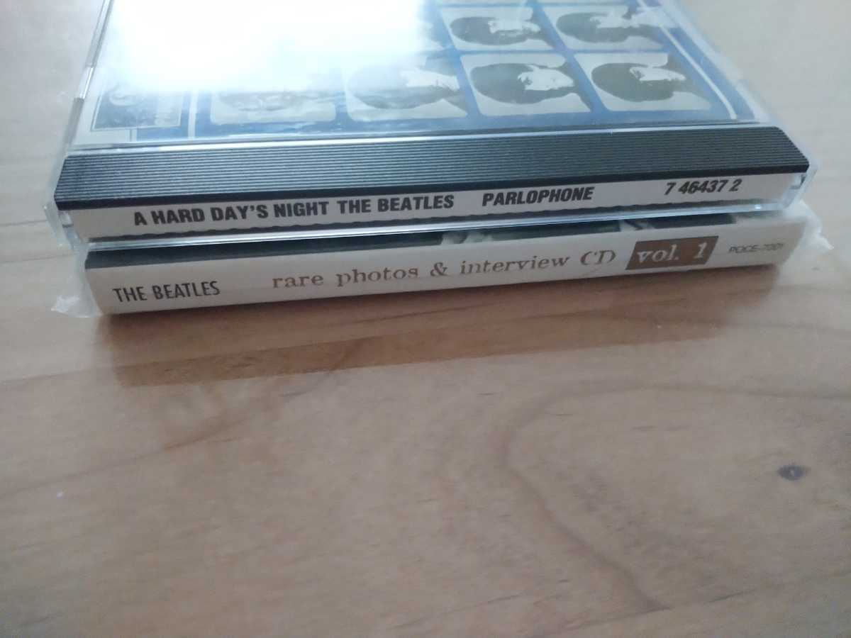 ★ビートルズ THE BEATLES★ハード・デイズ・ナイト A Hard Day's Night★Rare Photos & Interview CD (Vol. 1) 国内盤★2CD★中古品