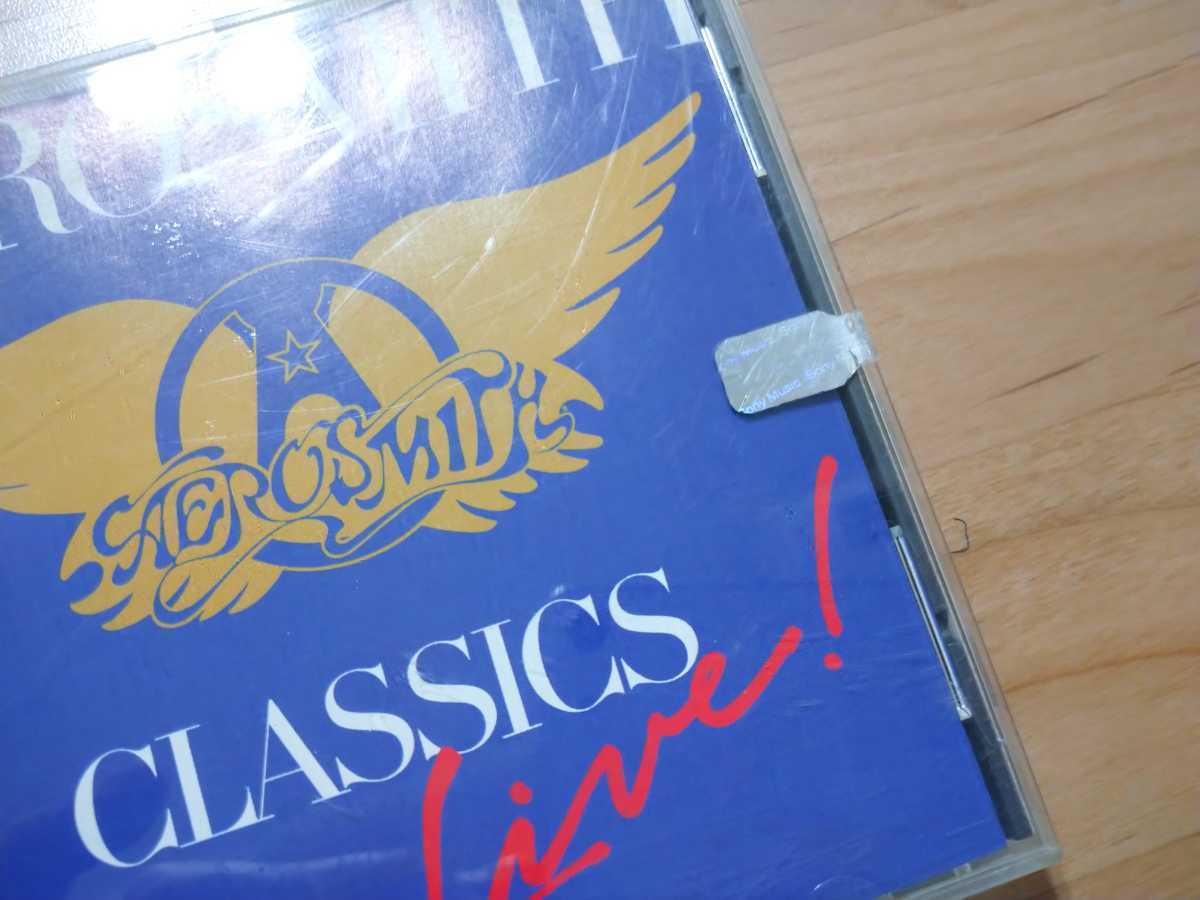 ★エアロスミス Aerosmith ★Classics Live★CD★シール汚れ・ケース破損・ケーススレあり★中古品