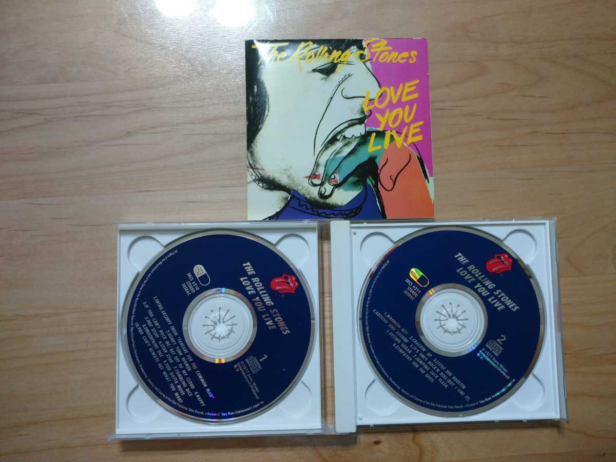 ★THE ROLLING STONES ローリング・ストーンズ ★Love You Live ラヴ・ユー・ライヴ★2CD★中古品