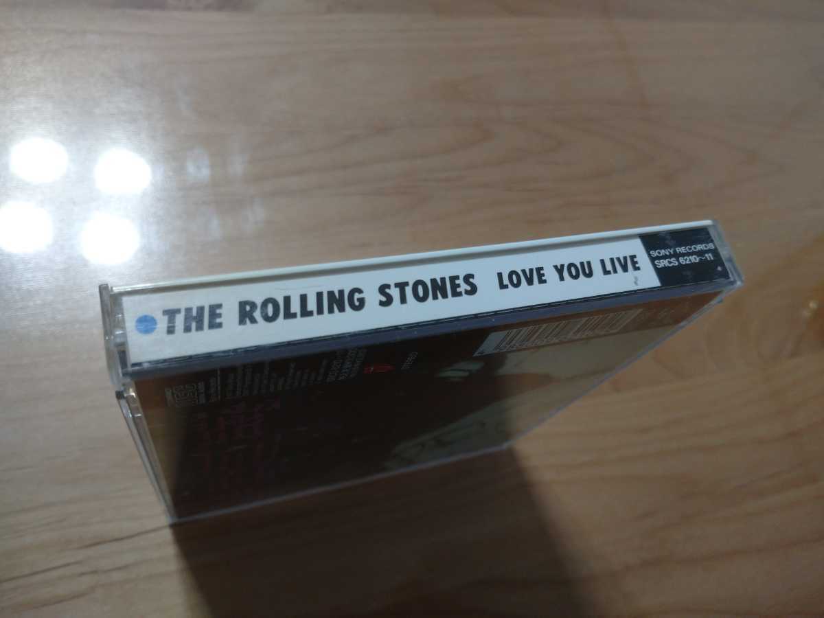 ★THE ROLLING STONES ローリング・ストーンズ ★Love You Live ラヴ・ユー・ライヴ★2CD★中古品