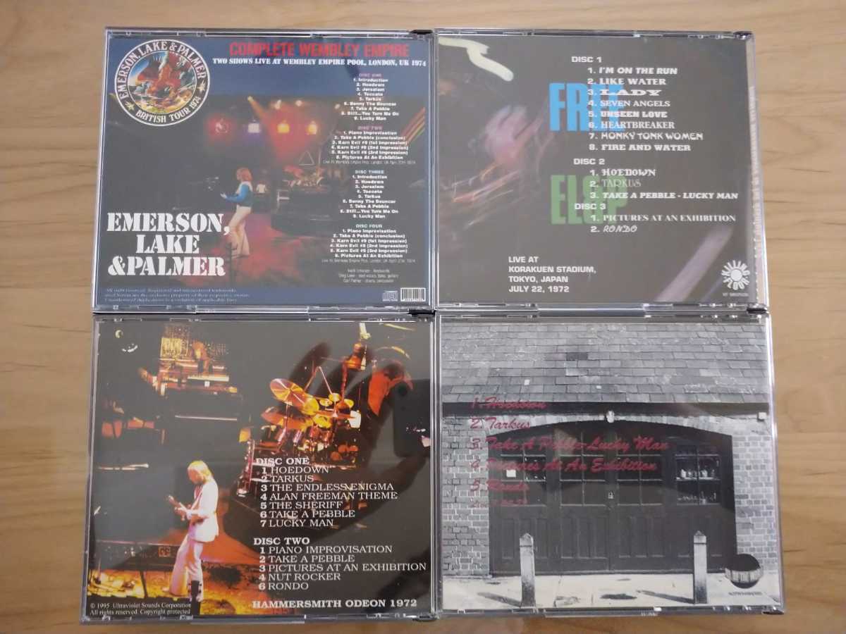 *Emerson, Lake & Palmer ELP EL&P*Complete Wembley Empire 1974*READ THE RIOT ACT 1972*11CD* б/у товар * б/у CD магазин покупка товар 