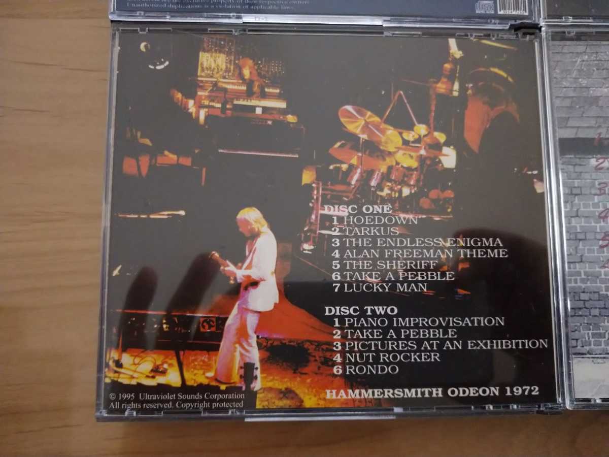 *Emerson, Lake & Palmer ELP EL&P*Complete Wembley Empire 1974*READ THE RIOT ACT 1972*11CD* б/у товар * б/у CD магазин покупка товар 