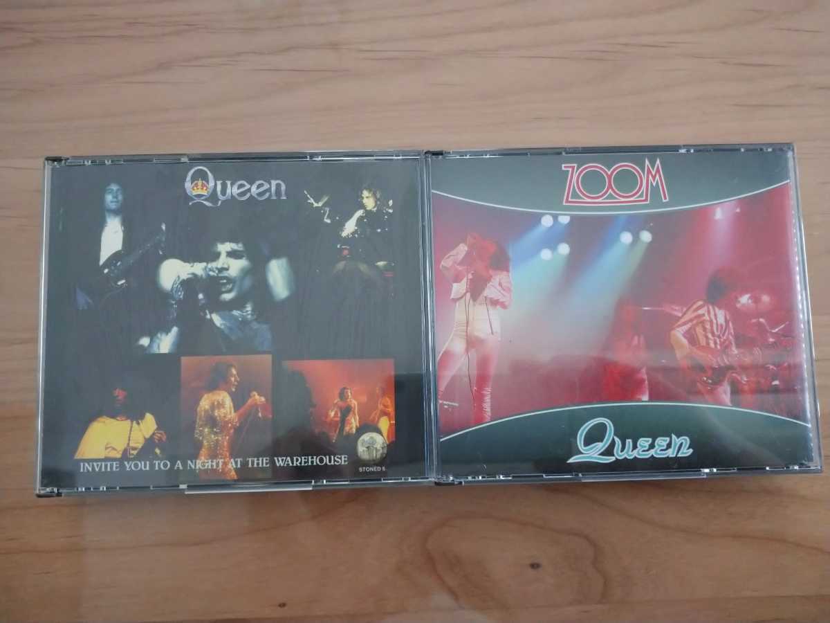 *QUEEN Queen *INVITE YOU TO A NIGHT AT THE WAREHOUSE DENMARK 1977*ZOOM OSAKA 1976*4CD* б/у товар * б/у CD магазин покупка товар 