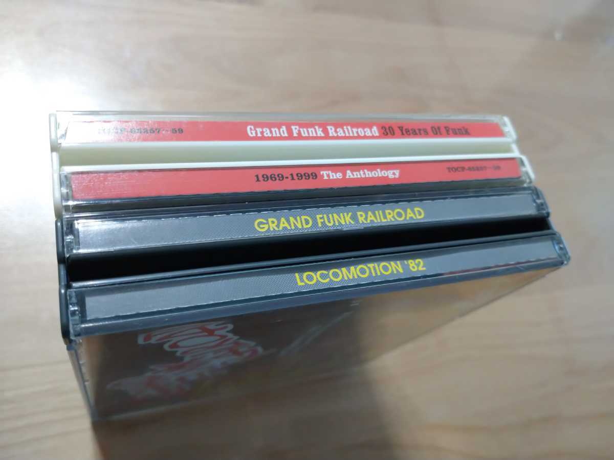 ★Grand Funk Railroad GFR G.F.R★1969-1999 the Anthology 国内盤 帯付★Locomotion 1982★5CD★中古品★中古店購入品