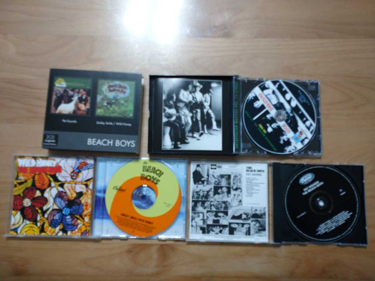 ★ビーチ・ボーイズ The Beach Boys★Good Vibration★Petsounds・Smiley Smlle/Wild Honey★5CD★中古品★中古CD店購入品