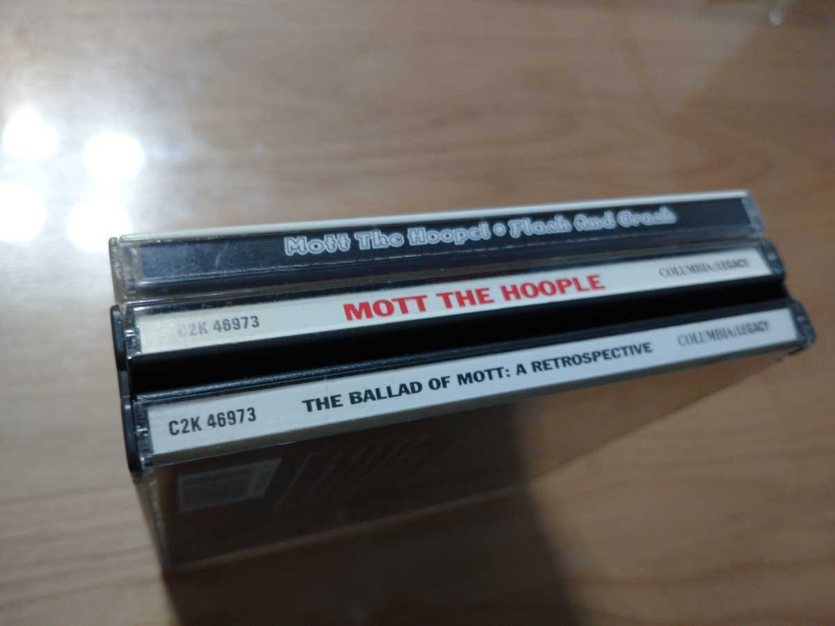 ★Motto The Hoople モット・ザ・フープル★The Ballad of Mott: A Retrospective ★Flash and Crash calforinia 1974 キズ★中古CD店購入
