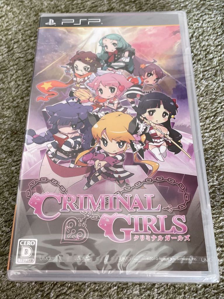 PSP クリミナルガールズ CRIMINAL GIRLS プレイステーションポータブル RPG 新品未開封 送料無料