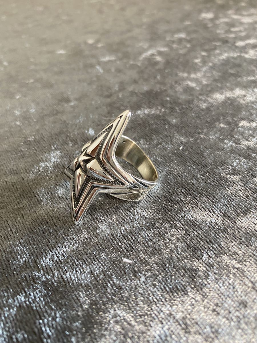 Cody Sanderson Cody Thunder son ring 21 number Deep Star in Star size XXL Japan size approximately 21 number RING silver 