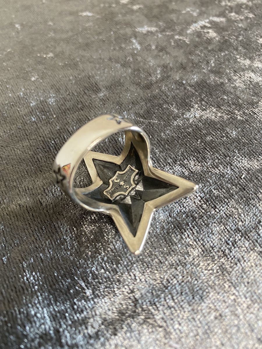 Cody Sanderson Cody Thunder son ring 21 number Deep Star in Star size XXL Japan size approximately 21 number RING silver 