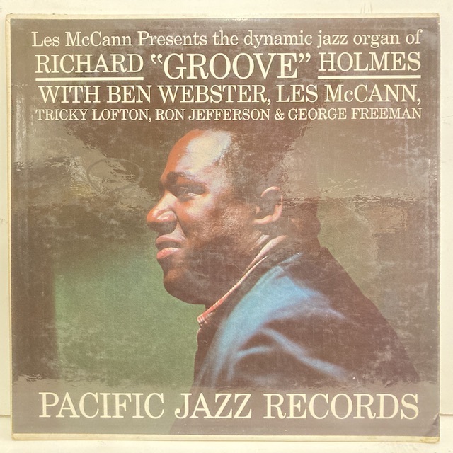 ■即決 Richard Groove Holmes / Groove 31704 米盤、ミゾ無しBar Mono リチャード・グルーヴ・ホルムズ Ben Webster _画像1