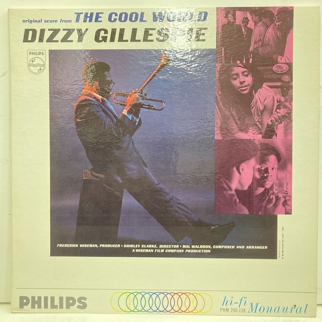 ■即決 Dizzy Gillespie / the Cool World 31873 米オリジナルDg Mono ディジー・ガレスピー_画像1