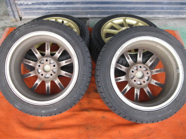 SUBARU インプレッサ GDB WRX STi 純正 ホイール ゴールド ENKEI SUBARU インプレッサ GDB WRX STi 純正 ホイール ゴールド ENKEI