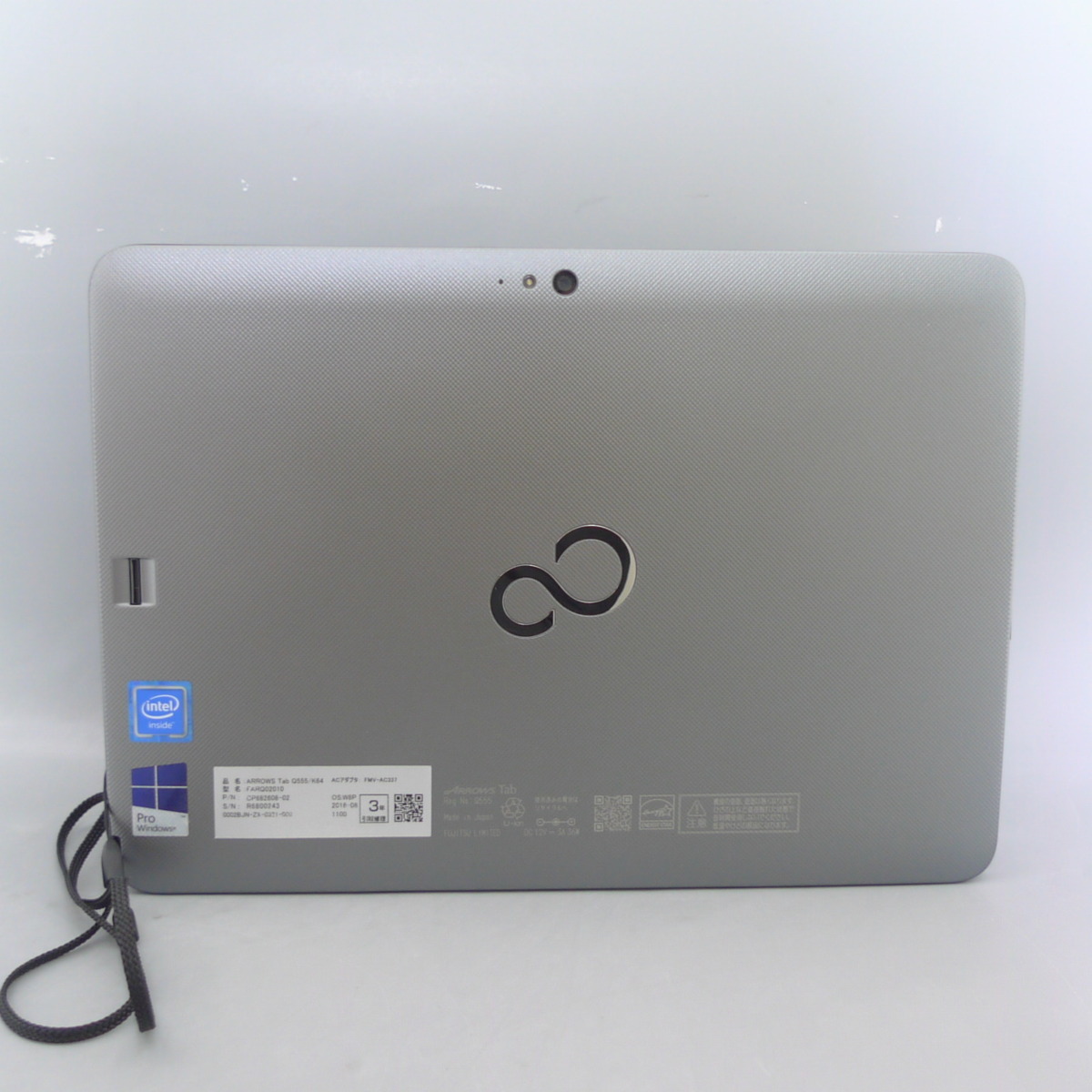 1円 タブレット 高速SSD 良品 10.1型 富士通 ARROWS Tab Q555/K64 Atom 