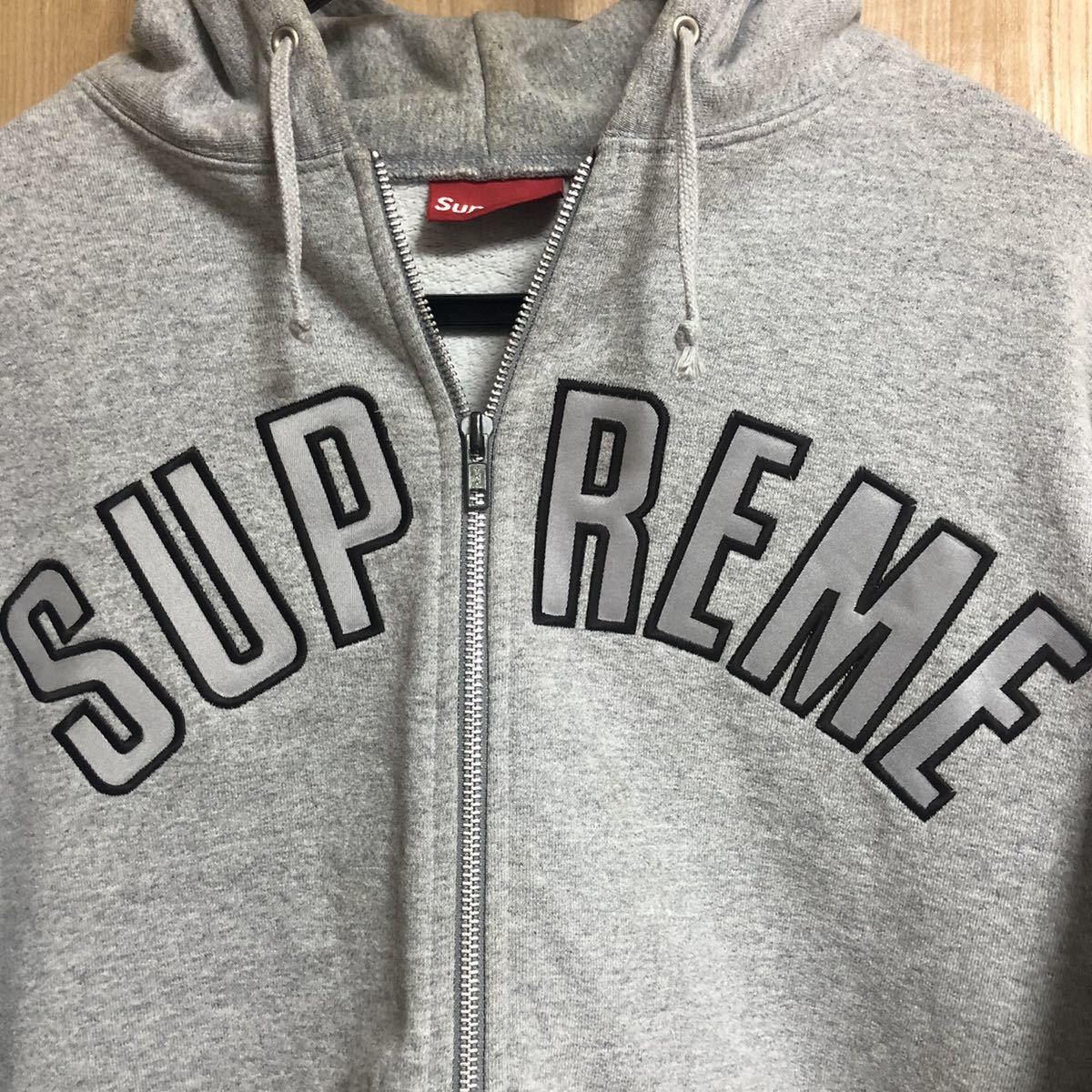 シュプリーム SUPREME スウェット パーカー グレー XL ボックスロゴ