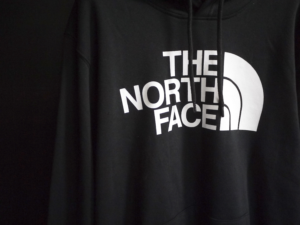 新品 THE NORTH FACE ノースフェイス【Lサイズ】ロゴプリント 80/20 HALF DOME PULLOVER パーカー /BLACK_画像3