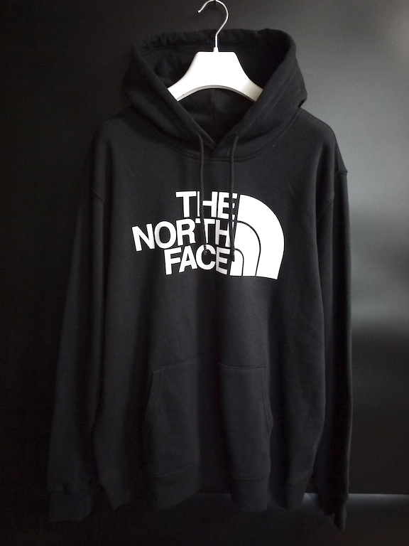 新品 THE NORTH FACE ノースフェイス【Lサイズ】ロゴプリント 80/20 HALF DOME PULLOVER パーカー /BLACK_画像2