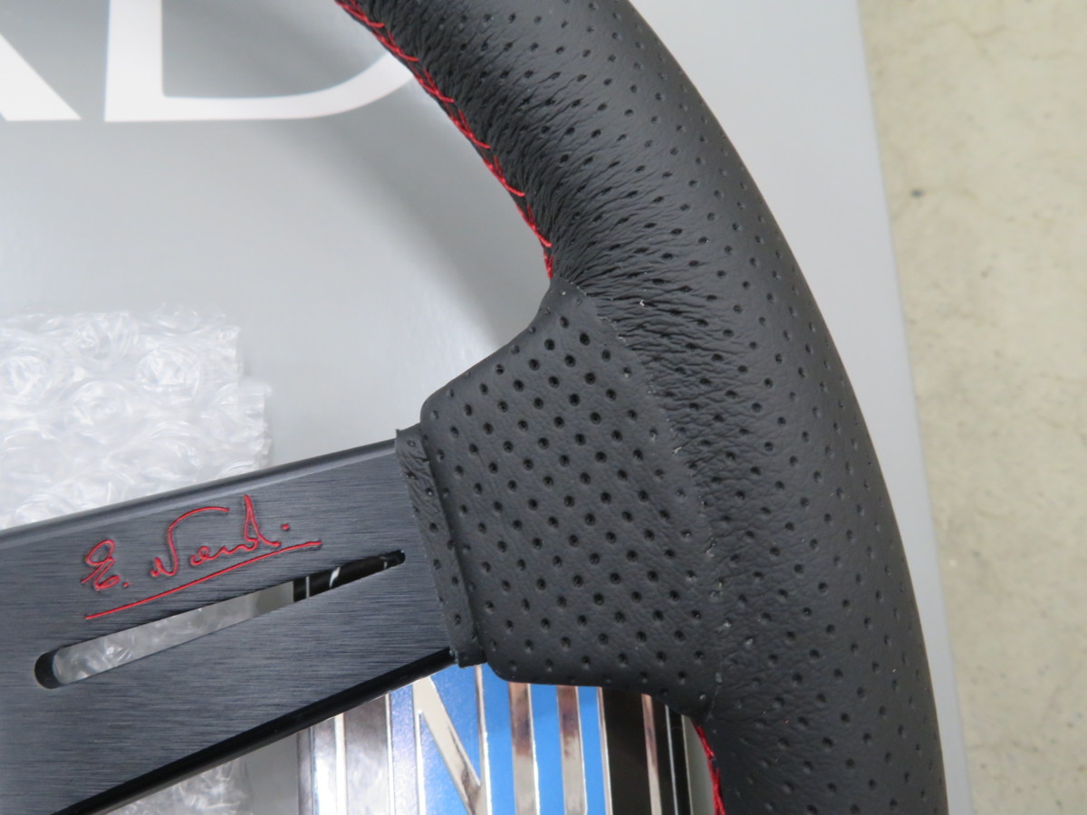 正規品 限定品 NARDI SPORTS TYPE-A 340 品番 N926 BLKパンチング
