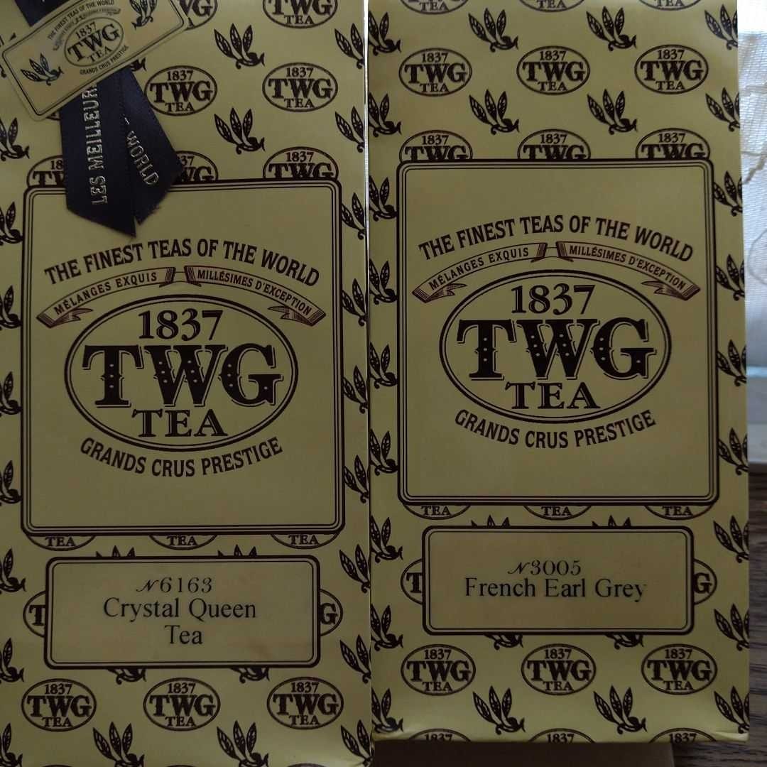 TWG紅茶２種とペーパーフィルターとパリブレトンクッキー