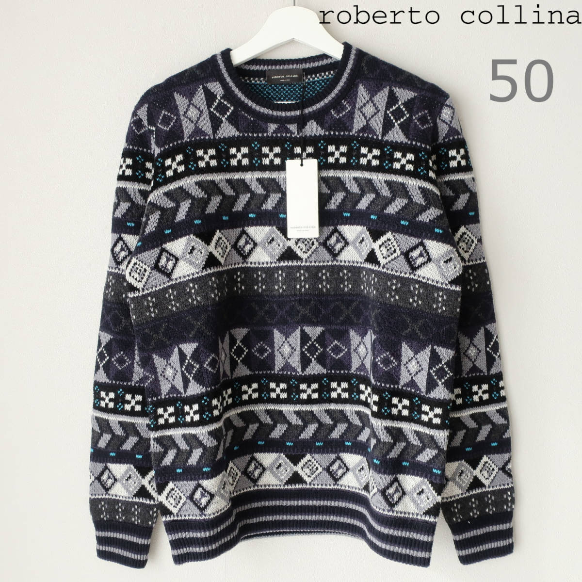新品タグ付き roberto collina ロベルトコリーナ 最高級 イタリア製