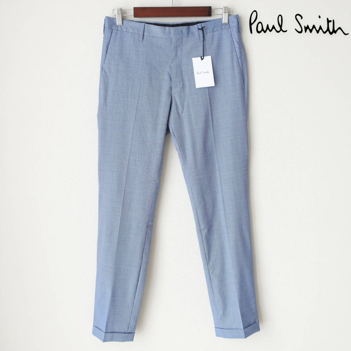 Paul Smith ウールチェックパンツ-connectedremag.com