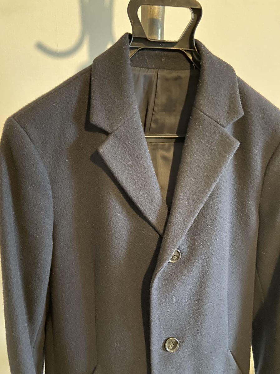 最大74%オフ! Theory 18SS チェスターコート ネイビー catalogo