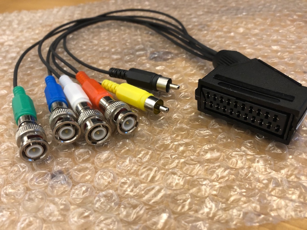 （セール）開催中 人気ブランドも続々プライス BVMなどに接続 PVM SONY / x 2 BNC x 4 / RGB21ピン変換ケーブル 筐体、コントロールパネル