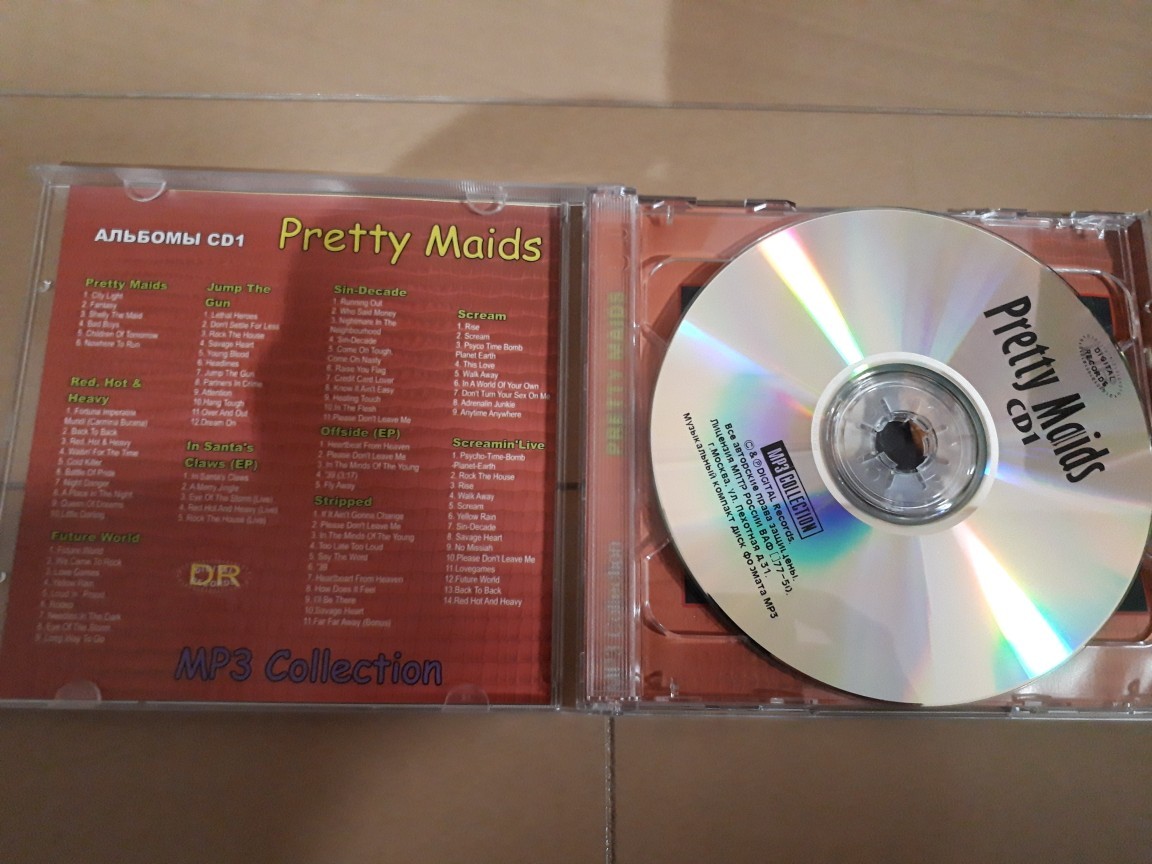 『プリティ・メイズ（Pretty Maids）』　ロシア盤MP3CD　2CD_画像4